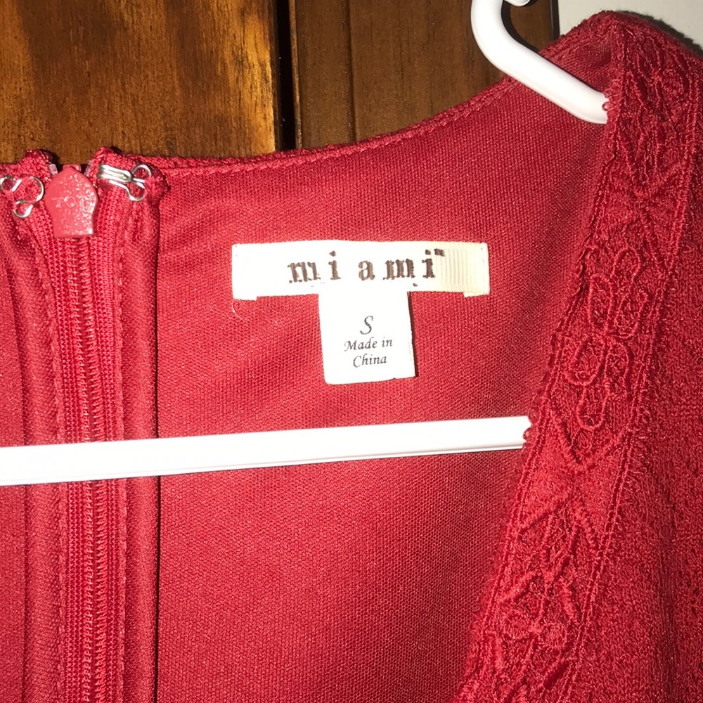 PERFECT RED FORMAL DRESS SZ SMALL - Picture 4 of 4